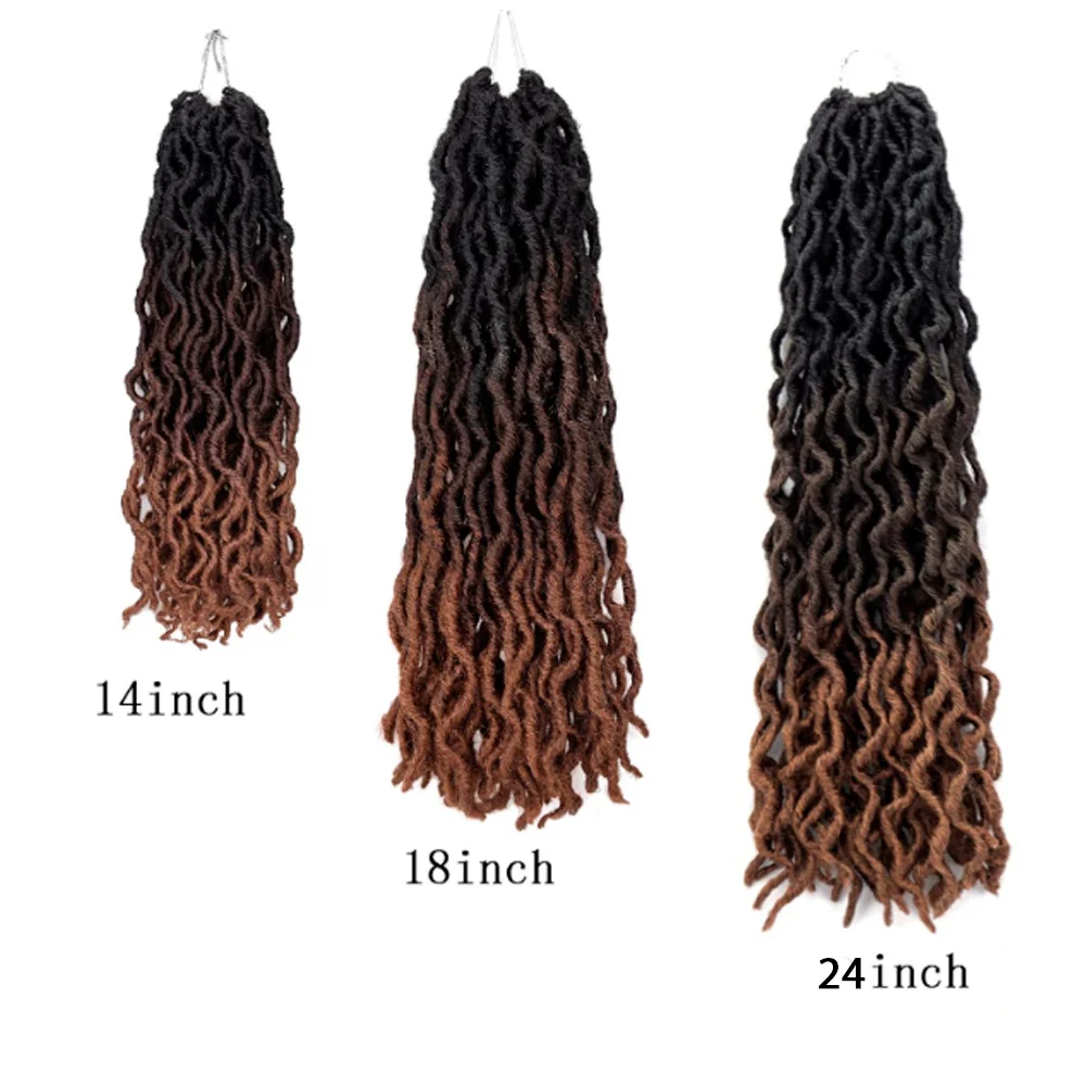 Gypsy Faux Locs C2 14 inch, 18 strands per pack