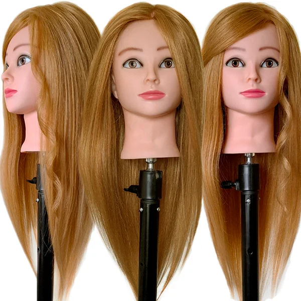 Training Kit For Braids With Head Gear Training Head, Synthetic Hair Kanekalon 3pcs, Braiding Kit