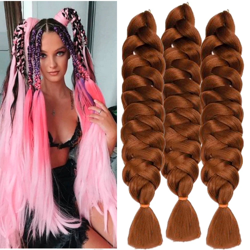 Jumbo Braiding Hair Extra Long, 3 pc, 41inch, A37