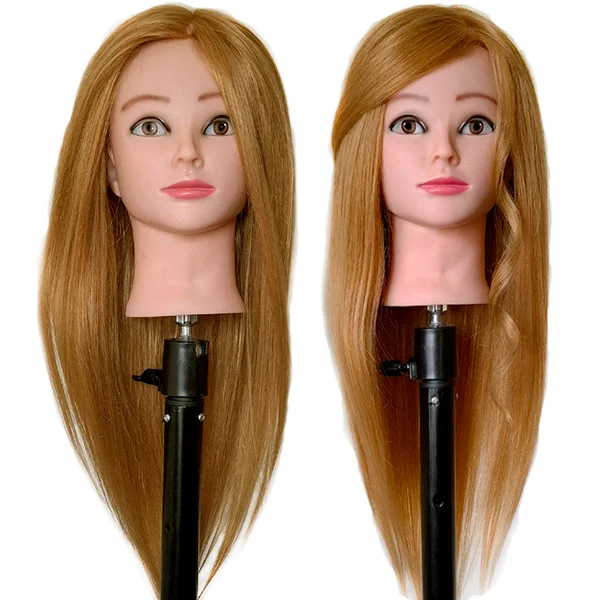 Training Kit For Braids With Head Gear Training Head, Synthetic Hair Kanekalon 3pcs, Braiding Kit
