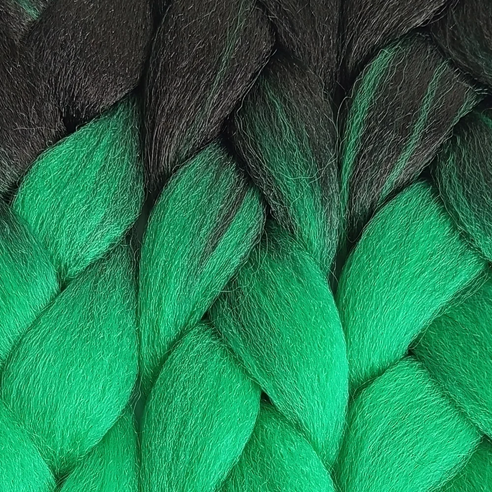 Ombre Braiding Hair Kanekalon 2 Tone, 3 pcs, B15