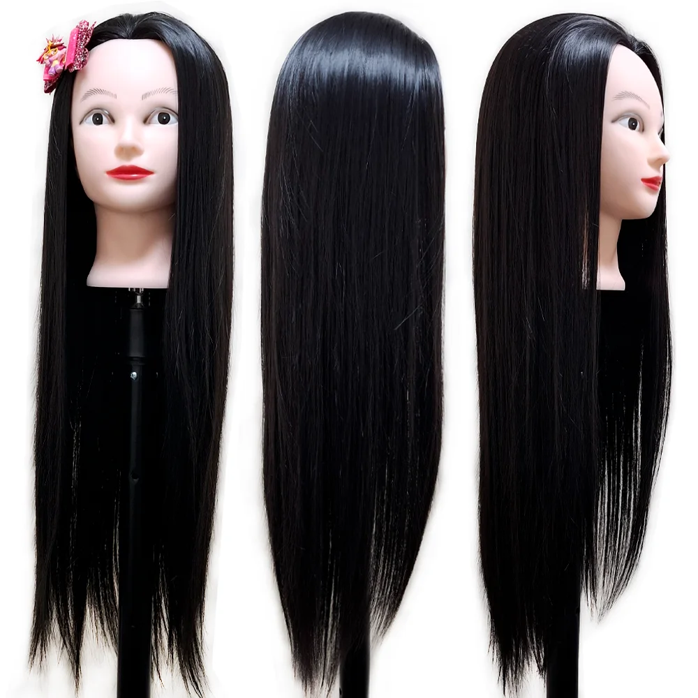 Dolls Head Synthetic Hair With Training Kit DHT5