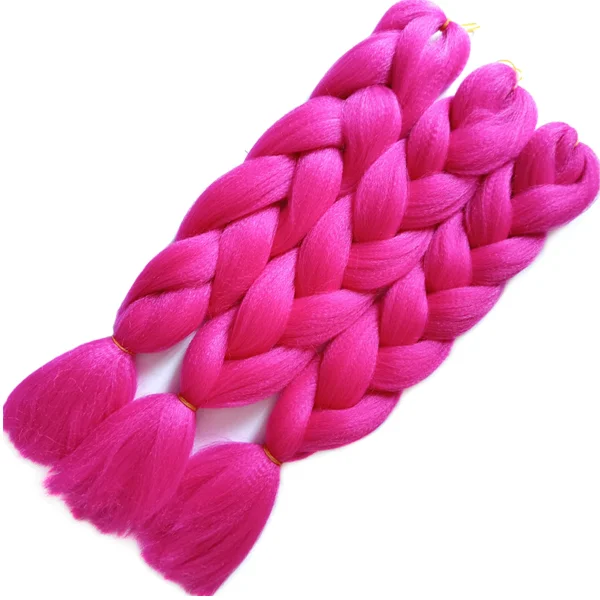 Synthetic Hair Kanekalon Jumbo Braiding Hair, 3 pcs, A18