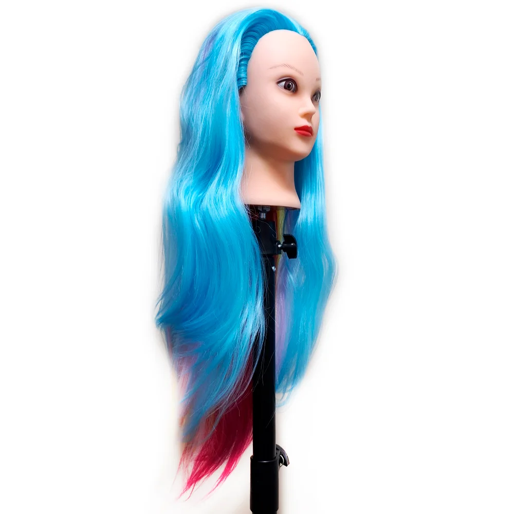 Manikin Doll Colorful Synthetic Hair with Training Kit DHD1