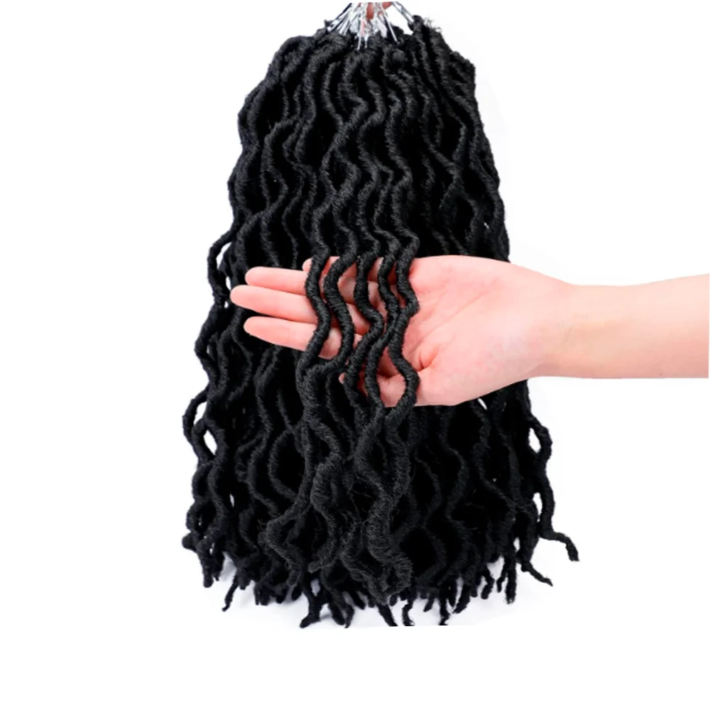 Gypsy Faux Locs B1 14 inch, 18 strands per pack