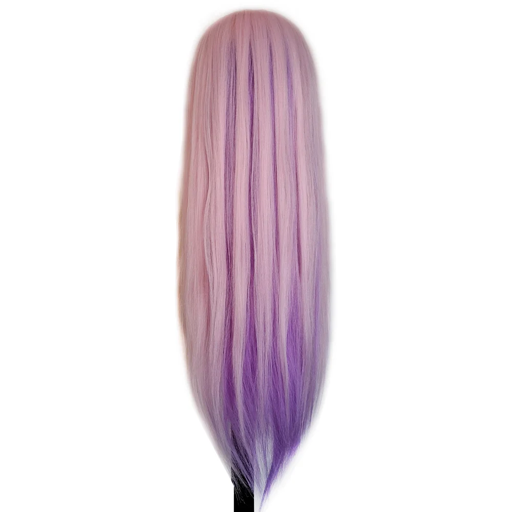 Hair Mannequin Synthetic Hair Training Kit for Hairstyles and Manicure DHM1