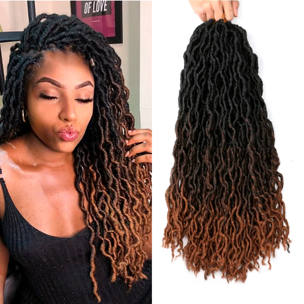 Gypsy Faux Locs C2 24 inch, 18 strands per pack