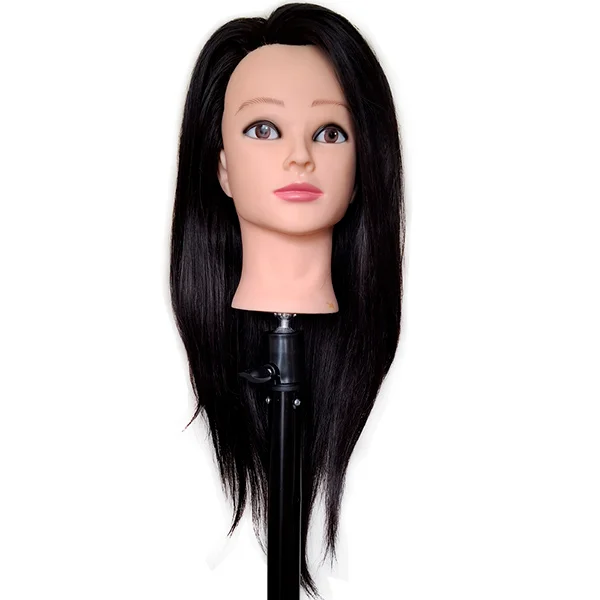 Training Kit For Braids With Head Gear Training Head, Synthetic Hair Kanekalon 3pcs, Braiding Kit