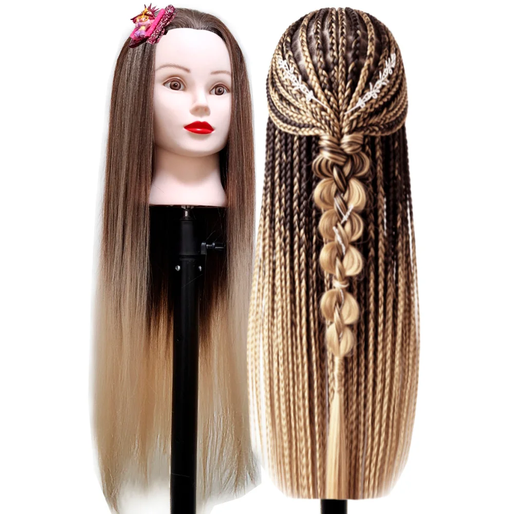 Makeup And Hairdressing Doll Head For Kids With Training Kit