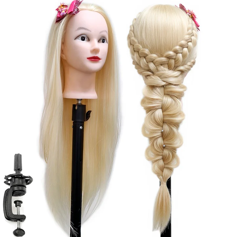 Practice Braiding Head 24 inch With Training Kit DHT1