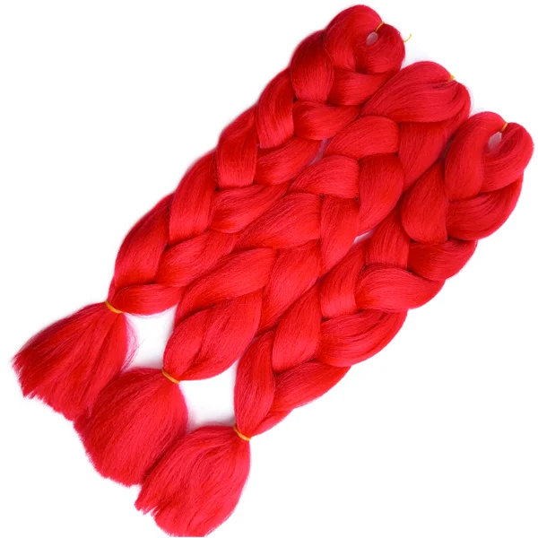 Synthetic Hair Kanekalon Jumbo Braiding Hair, 3 pcs, A12