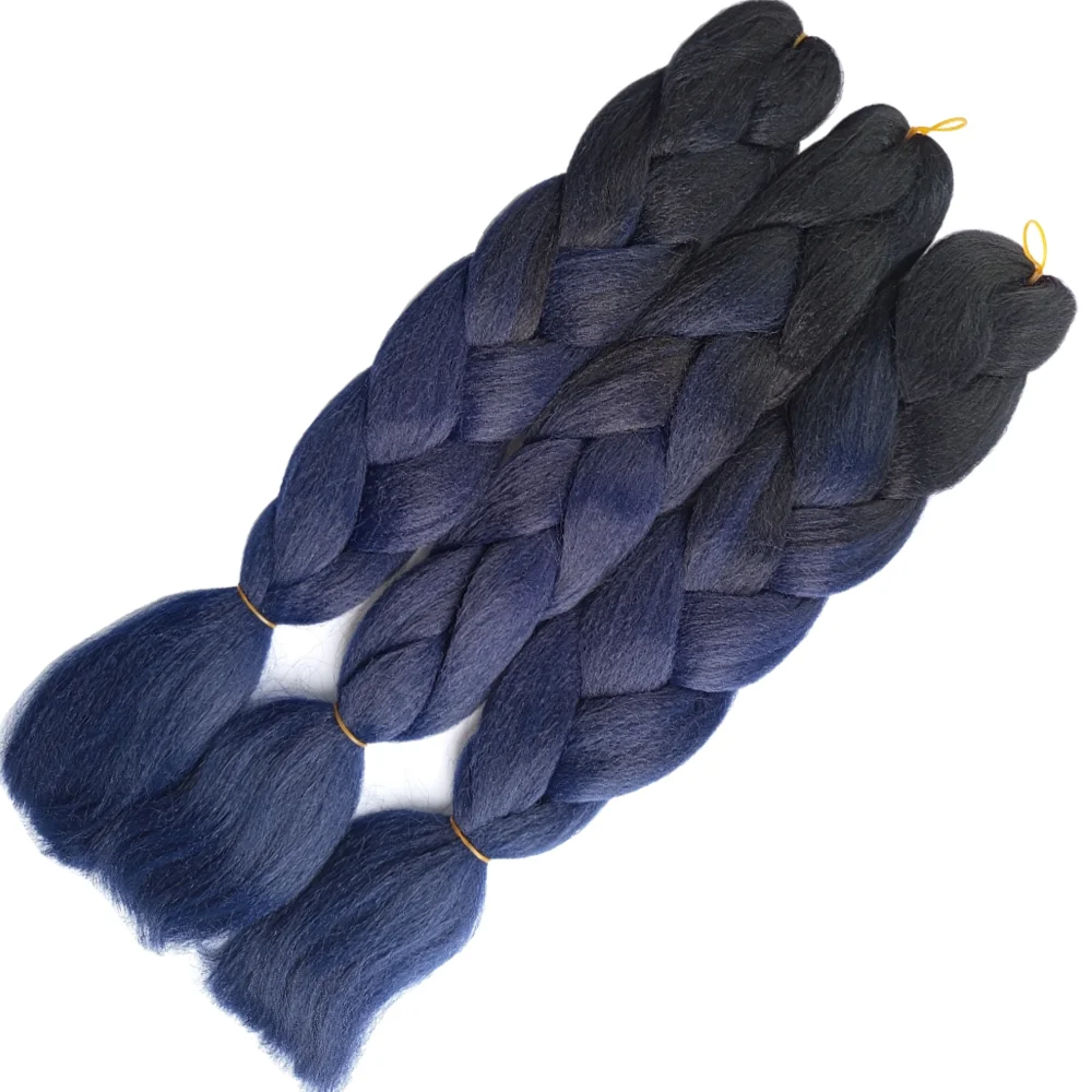 Ombre Braiding Hair Kanekalon 2 Tone, 3 pcs, B20