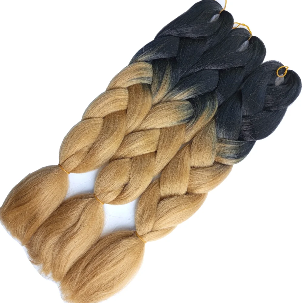 Ombre Braiding Hair Kanekalon 2 Tone, 3 pcs, B30