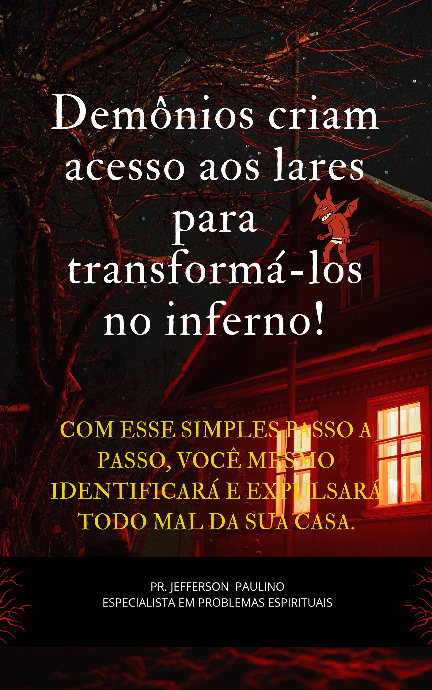 Demônios criam acessos aos lares para transformá-los no inferno. Com esse simples passo a passo você mesmo identificará e expulsará o mal da sua casa.