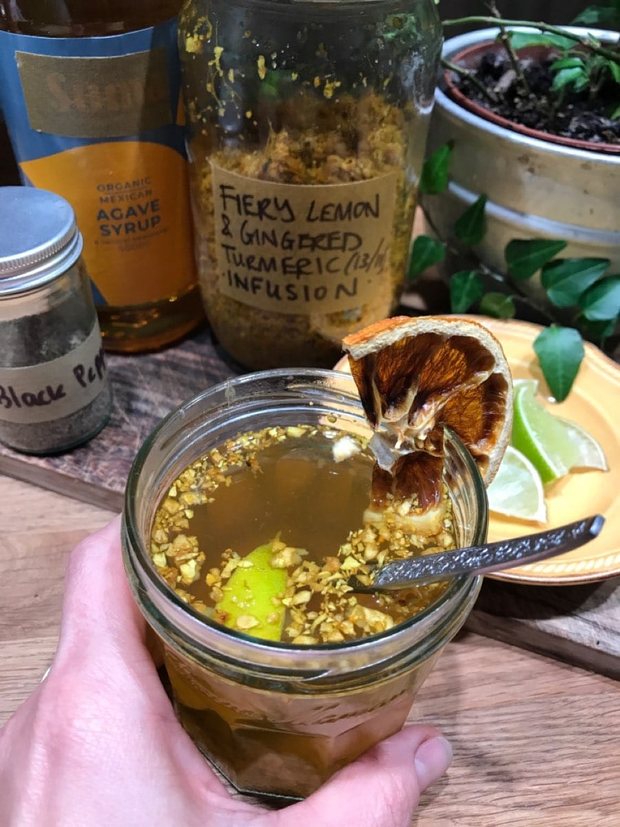 Fiery Lemon & Gingered Turmeric Elixir