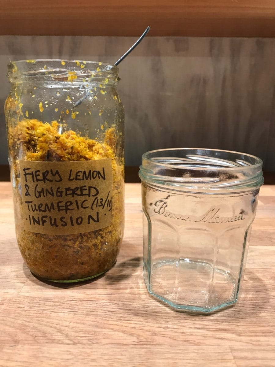 Fiery Lemon & Gingered Turmeric Elixir