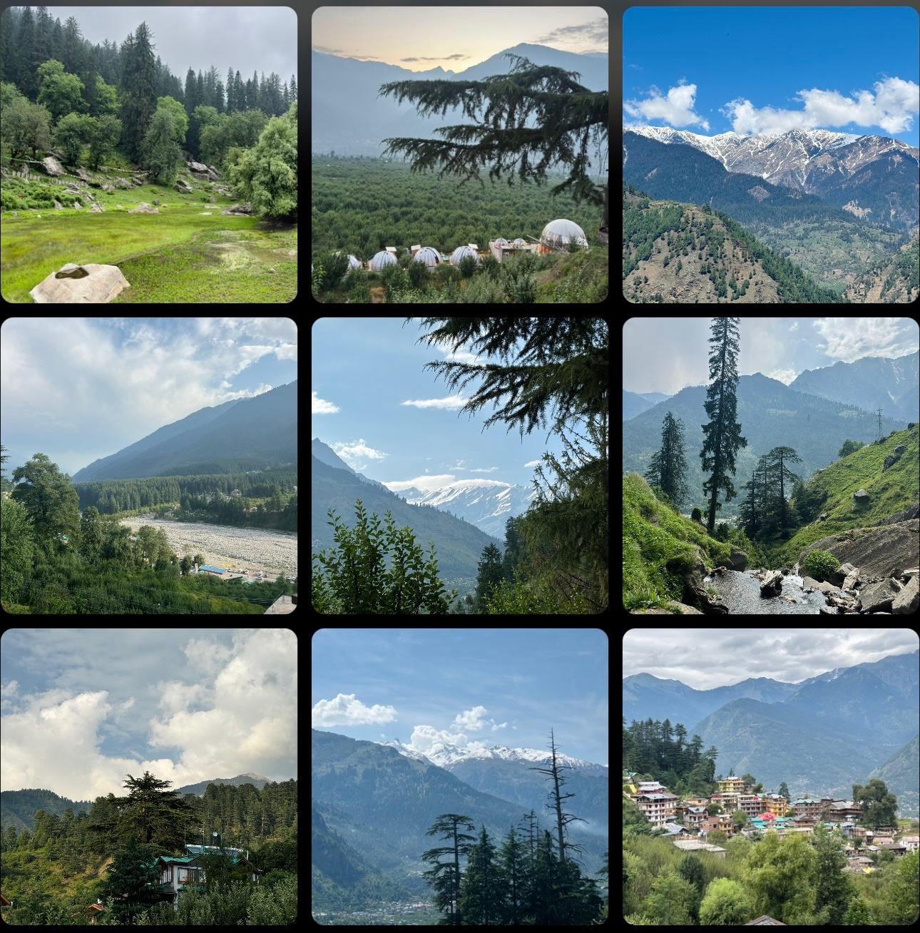 Serene Mountain of Himalayas