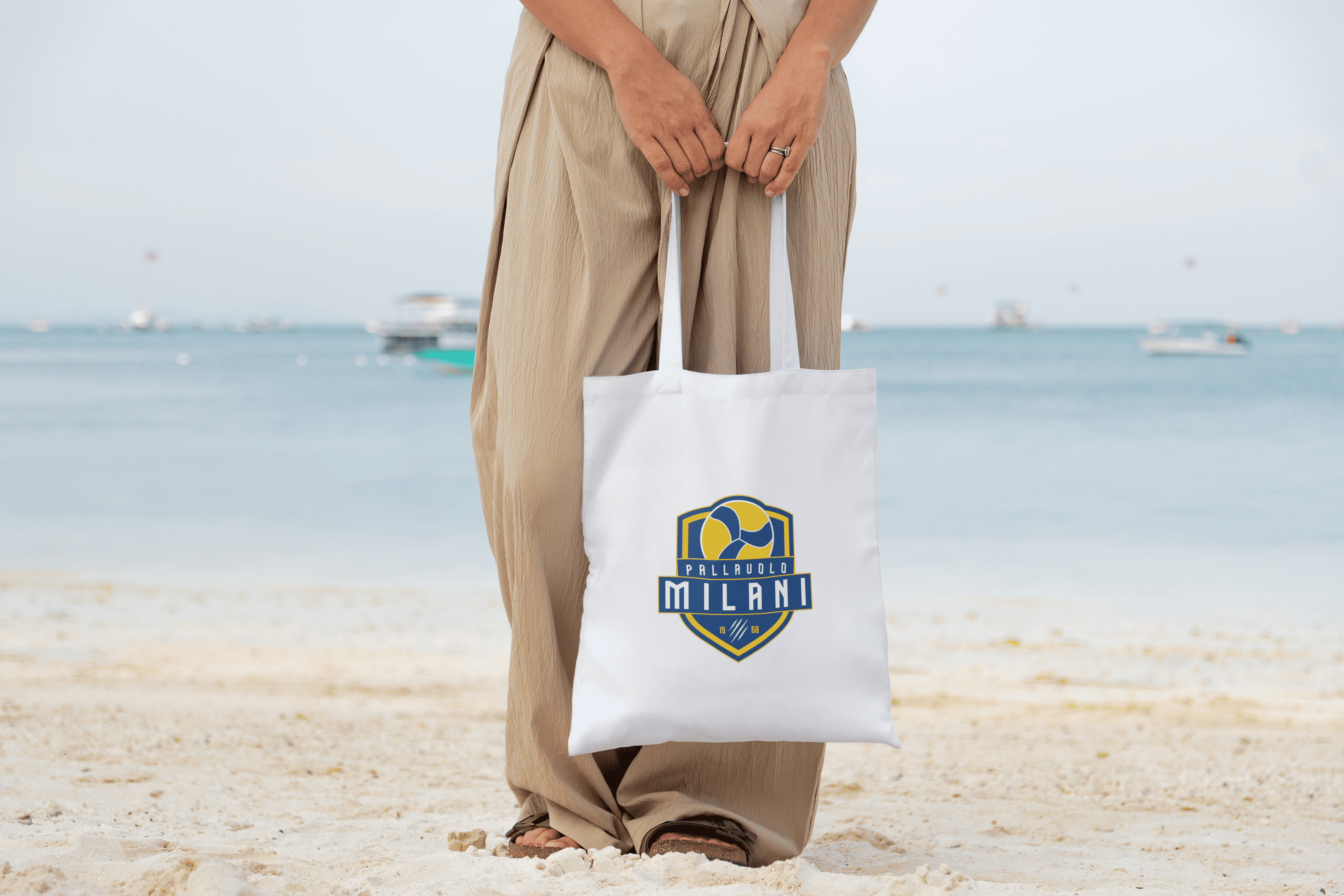 Milano Beach Tote Bag