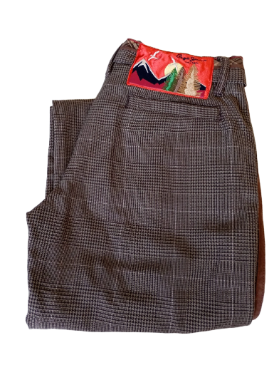109 Pantalon CARREAU pépé jean's 27
