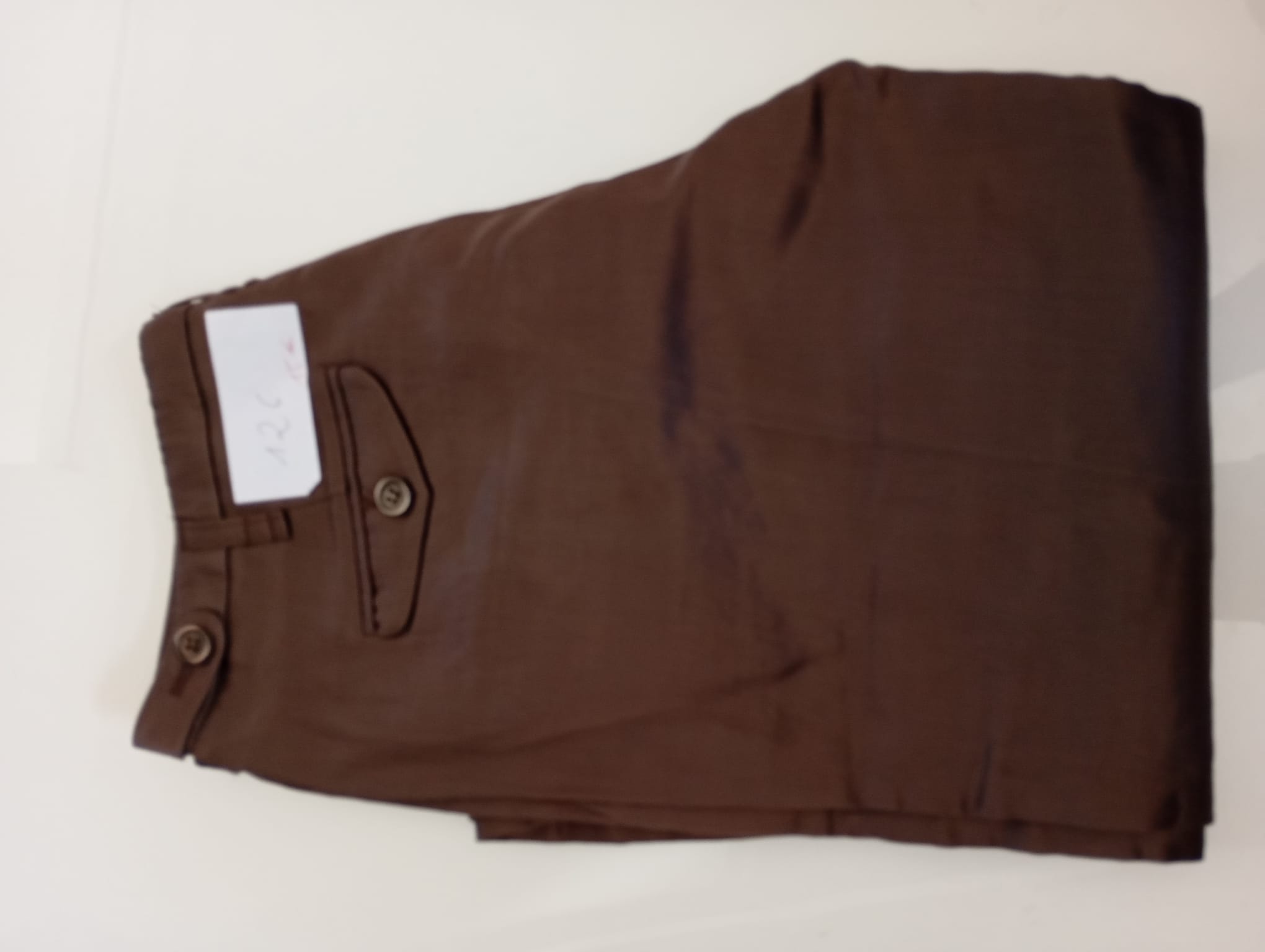 126 Pantalon marron pour femme