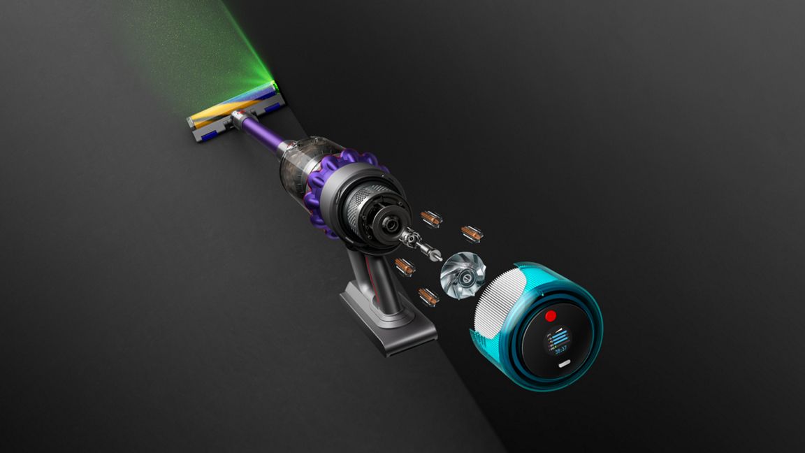 Aspirateur sans-fil Dyson Gen5detect™ Absolute (Violet/Gris) L'aspirateur sans fil HEPA puissant¹ et intelligent