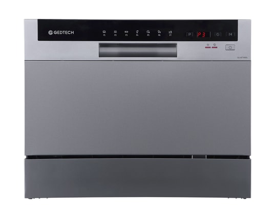 GEDTECH - Mini lave vaisselle Lave vaisselle GLV6T49SL - 6 couverts - 49 dB
