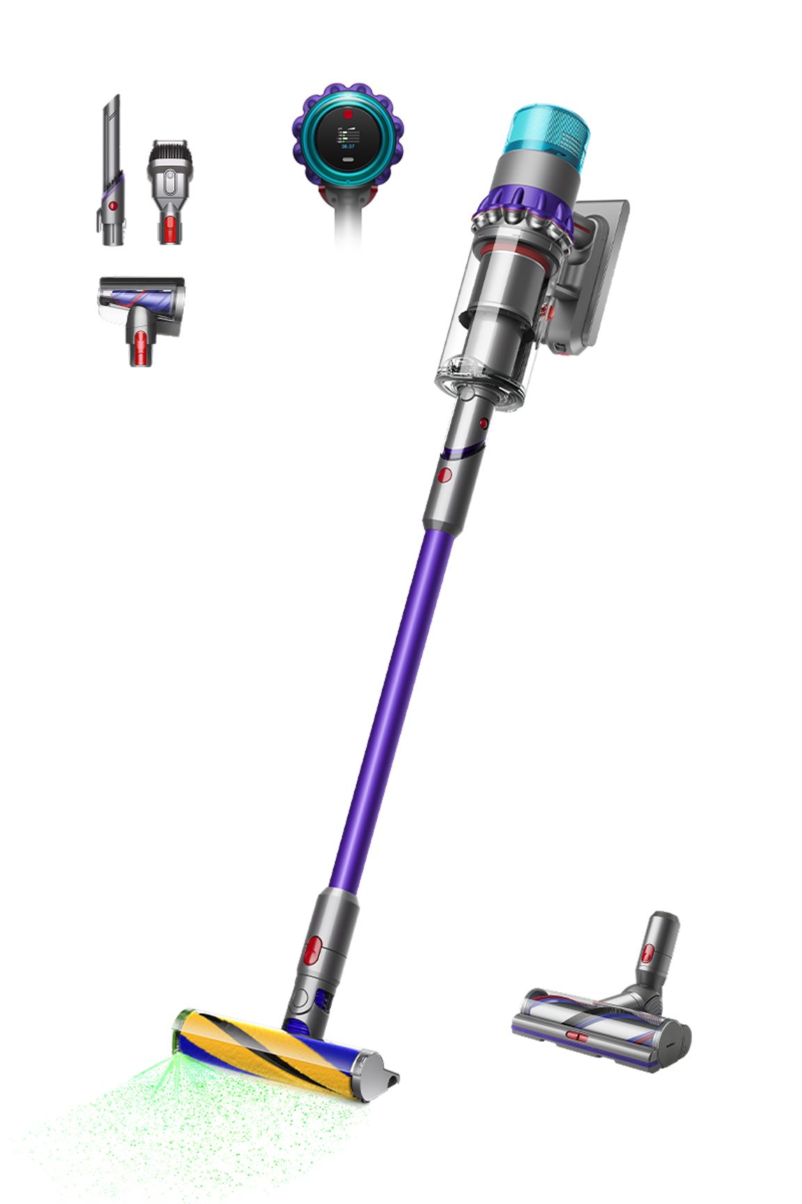 Aspirateur sans-fil Dyson Gen5detect™ Absolute (Violet/Gris) L'aspirateur sans fil HEPA puissant¹ et intelligent