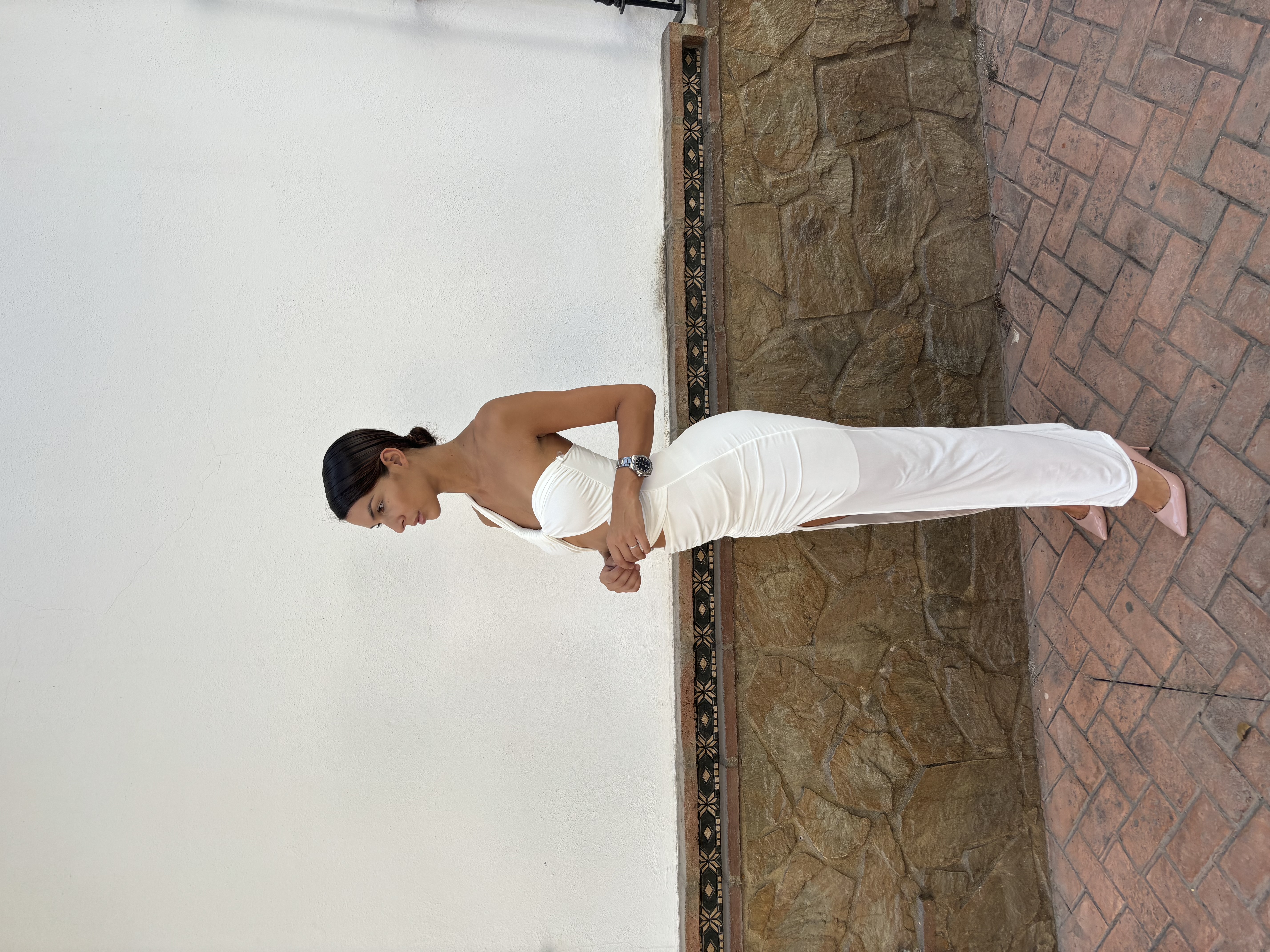 Catalina White Dress