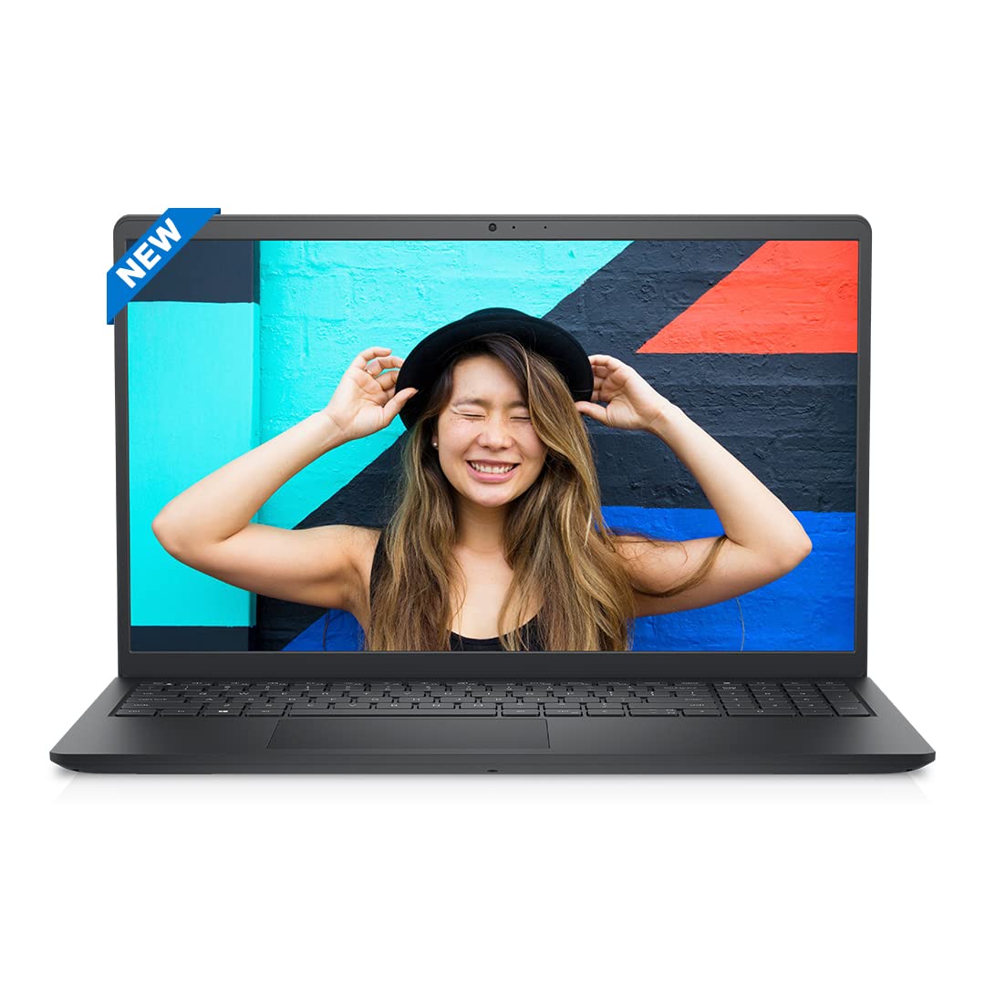 Dell Inspiron 3520 Laptop, Intel 12th Generation i3-1215U Processor, 8GB DDR4, 512GB SSD, 15.6" FHD 120Hz Display, Win 11 + MSO'21 & 15 Month McAfee, Black Color, Thin & Light- 1.65kg
