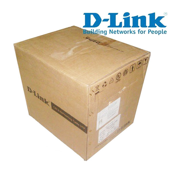 D-Link CAT6 UTP 23AWG Network Cable Solid:305M
