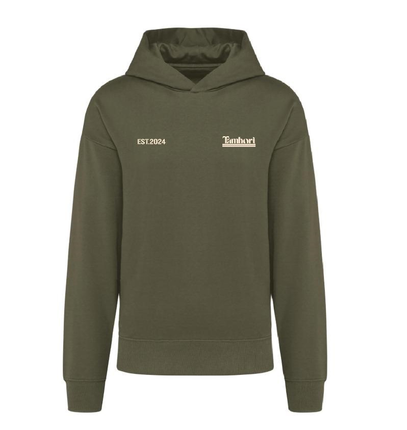 SUDADERA TAMBORI OVERSIZE CON CAPUCHA UNISEX