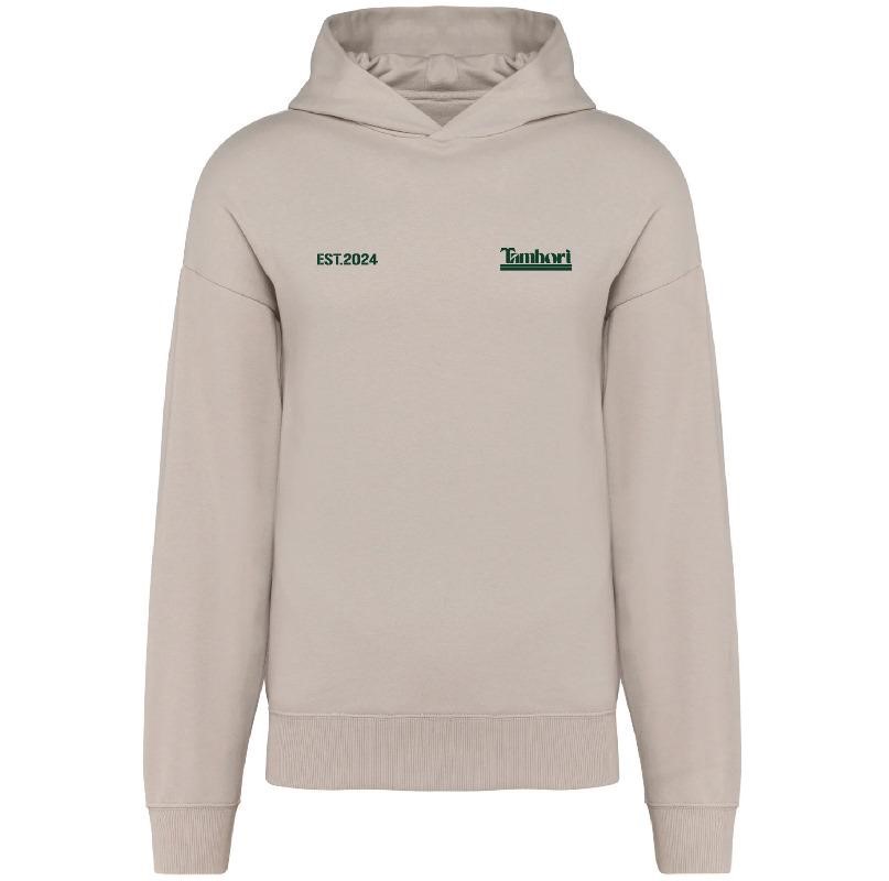 SUDADERA TAMBORI OVERSIZE CON CAPUCHA UNISEX