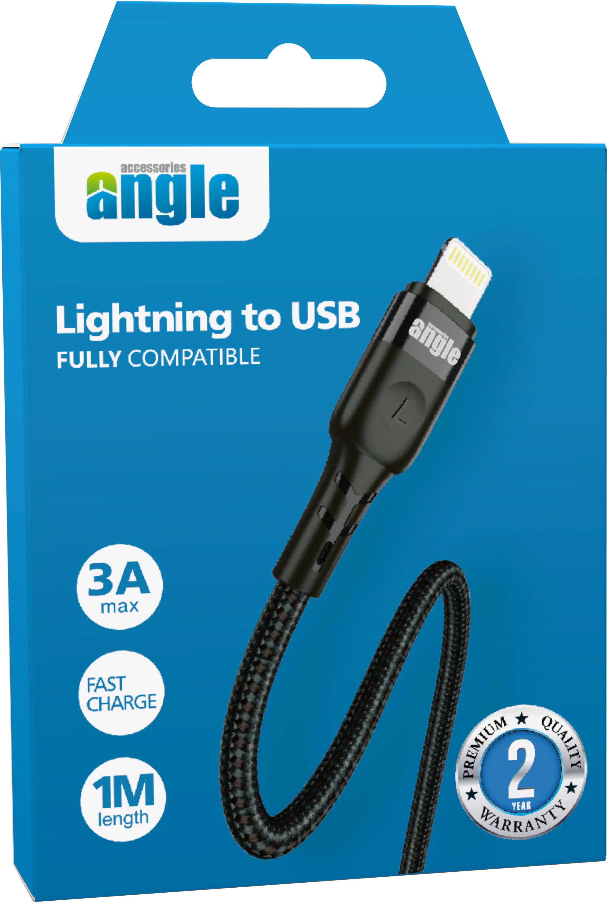 Lightning to USB Cable 3A 1M