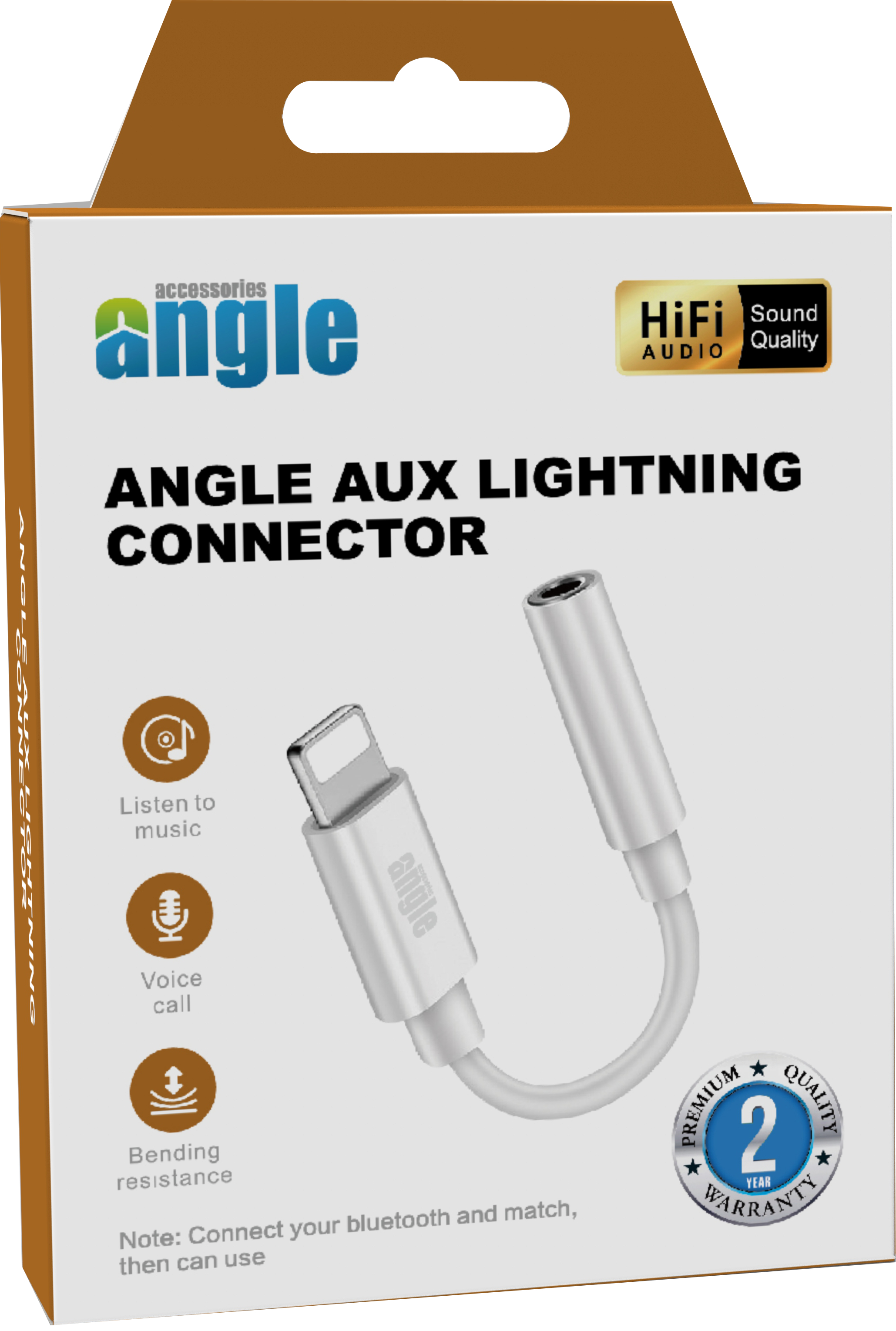 Angle AUX Lightning Connector