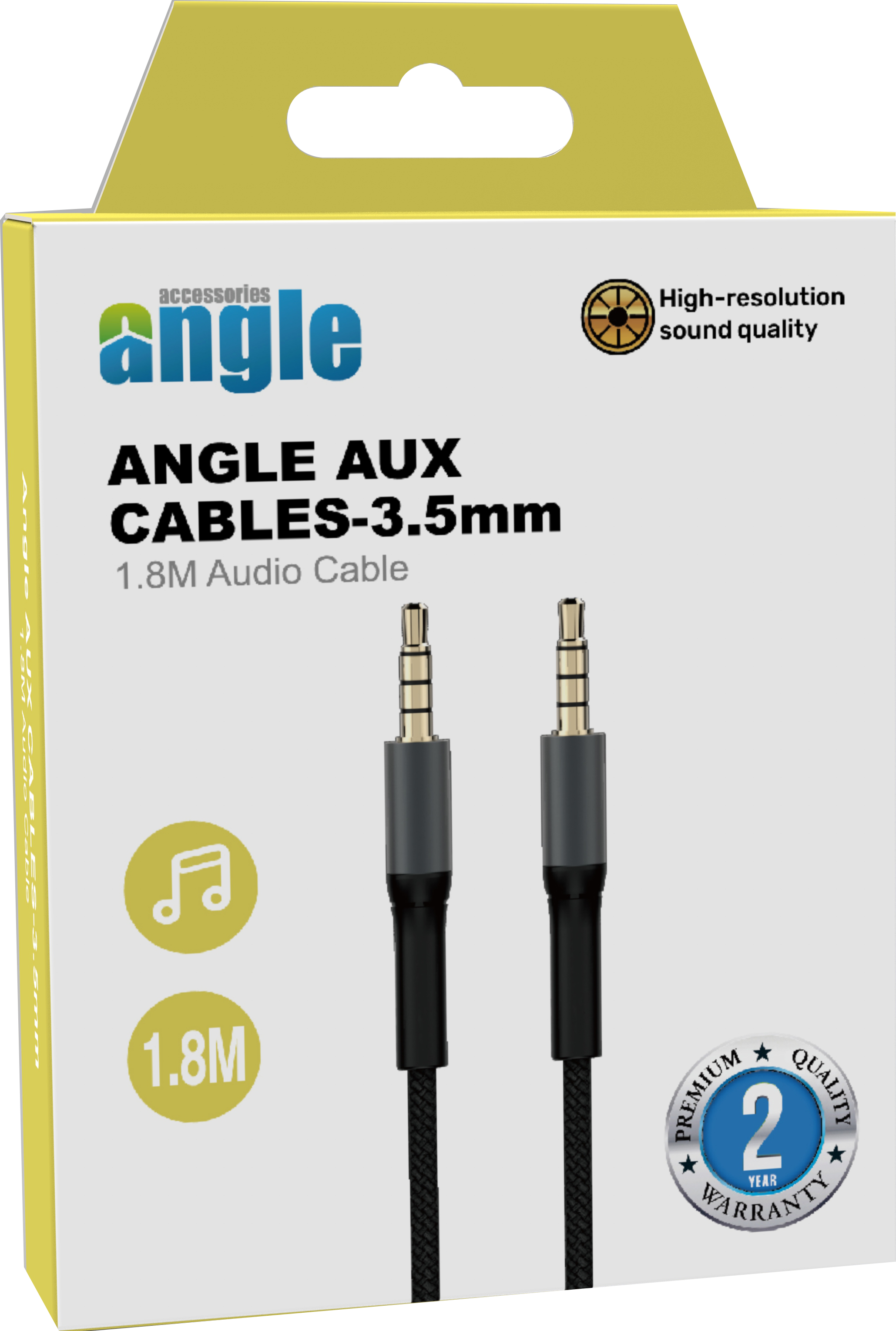 Angle Aux Cables - 3.5mm
