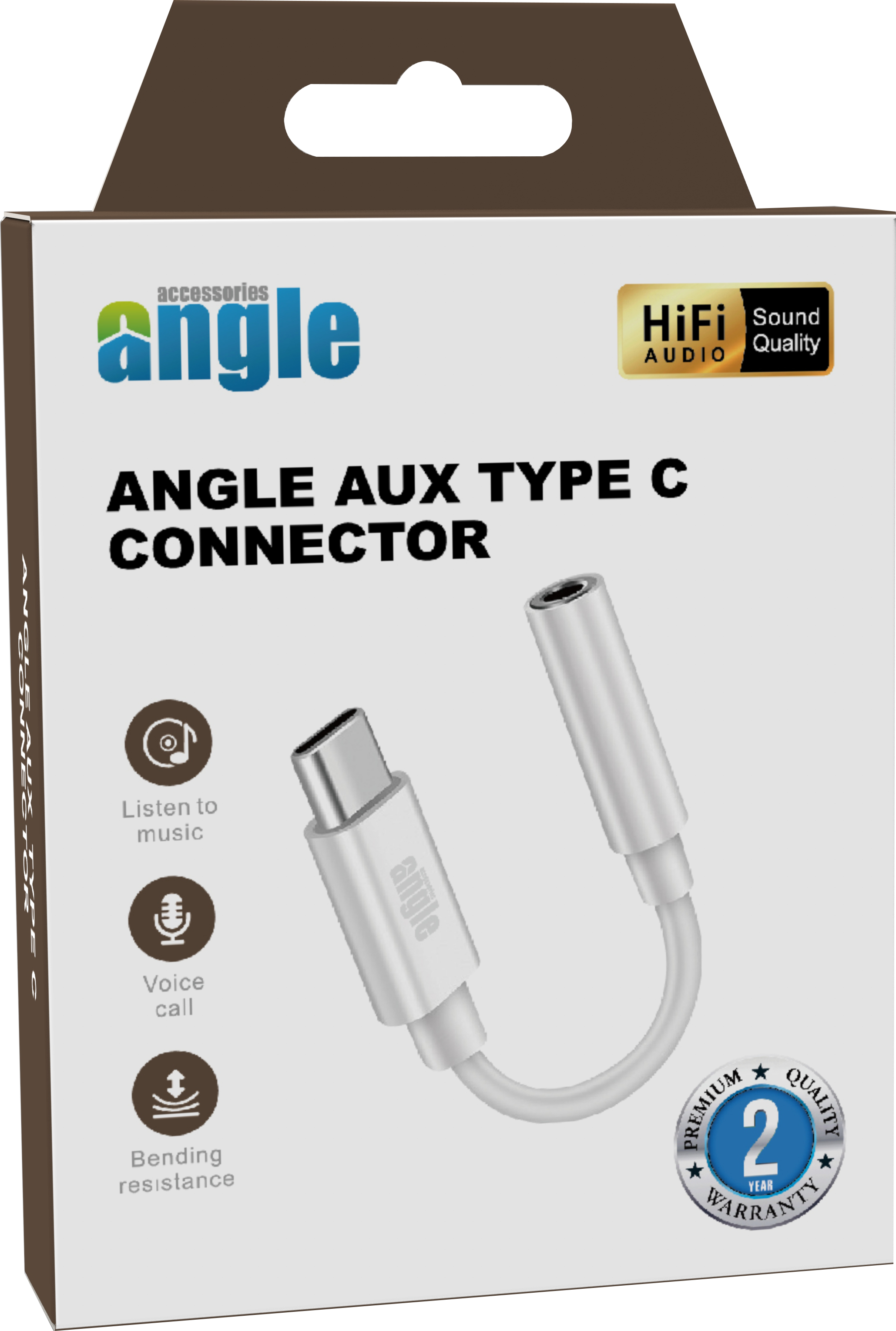 Angle AUX Type C Connector