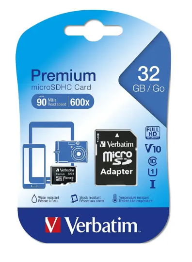 Verbatim Premium microSDHC Card