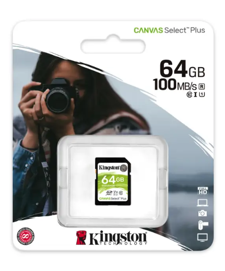 Kingston Canvas Select Plus 64GB SD Card