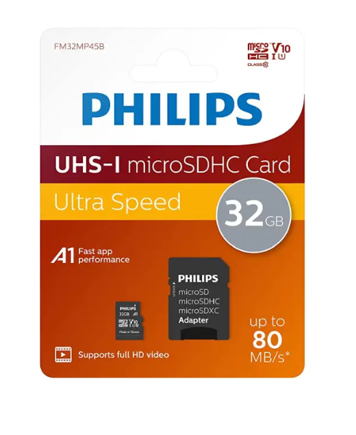 PHILIPS UHS-I microSDHC Card
