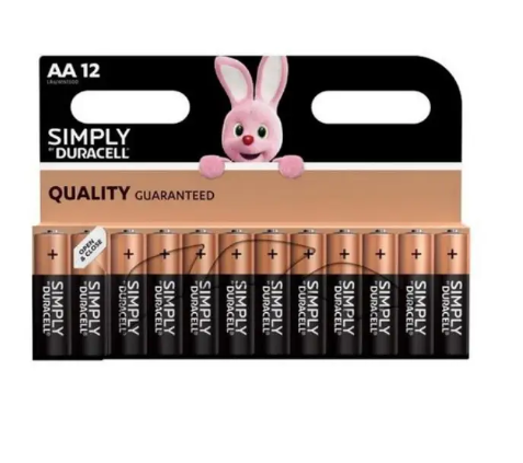 Duracell Simply AA 12-Pack Batteries