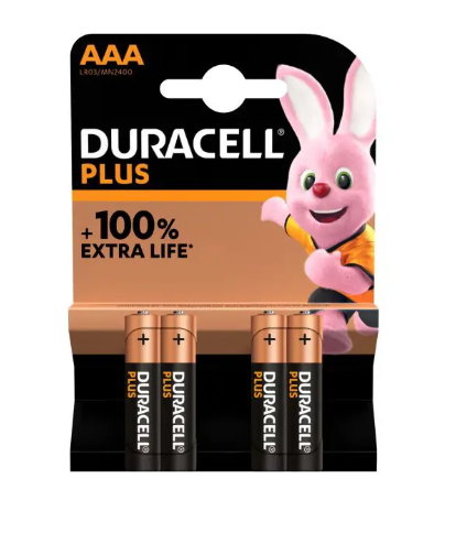 Duracell Plus AAA Batteries