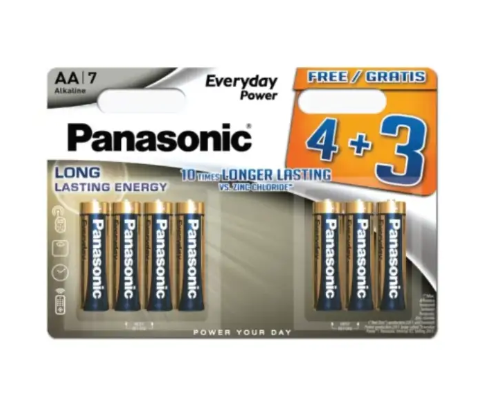 Panasonic AA Alkaline Batteries