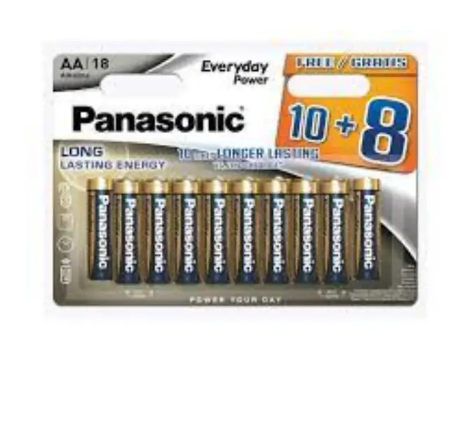 Panasonic AA Everyday Power Batteries (18 Pack)