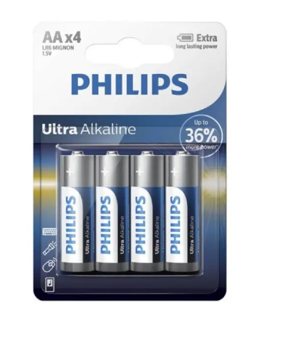 Philips Ultra Alkaline AA Batteries