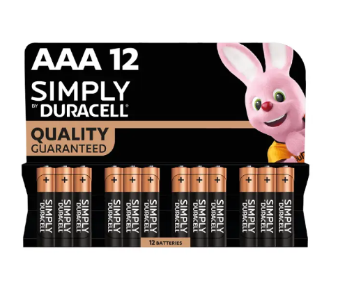 Duracell Simply AAA 12-Pack