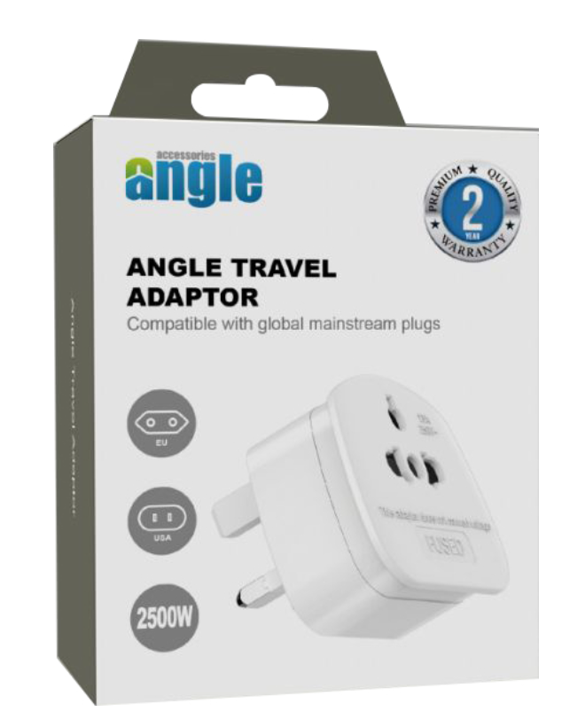 ANGLE TRAVEL ADAPTOR abc