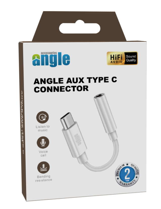 ANGLE AUX TYPE C CONNECTOR abc