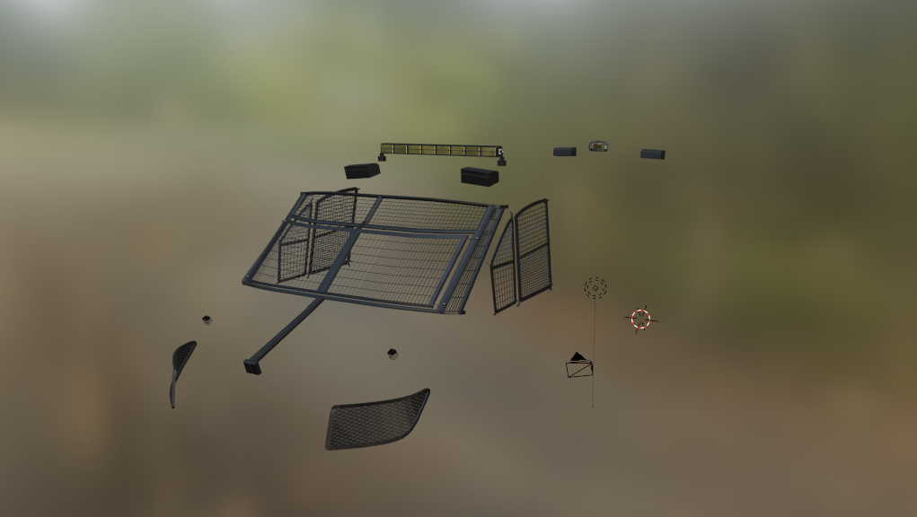 Riot Assets for police van