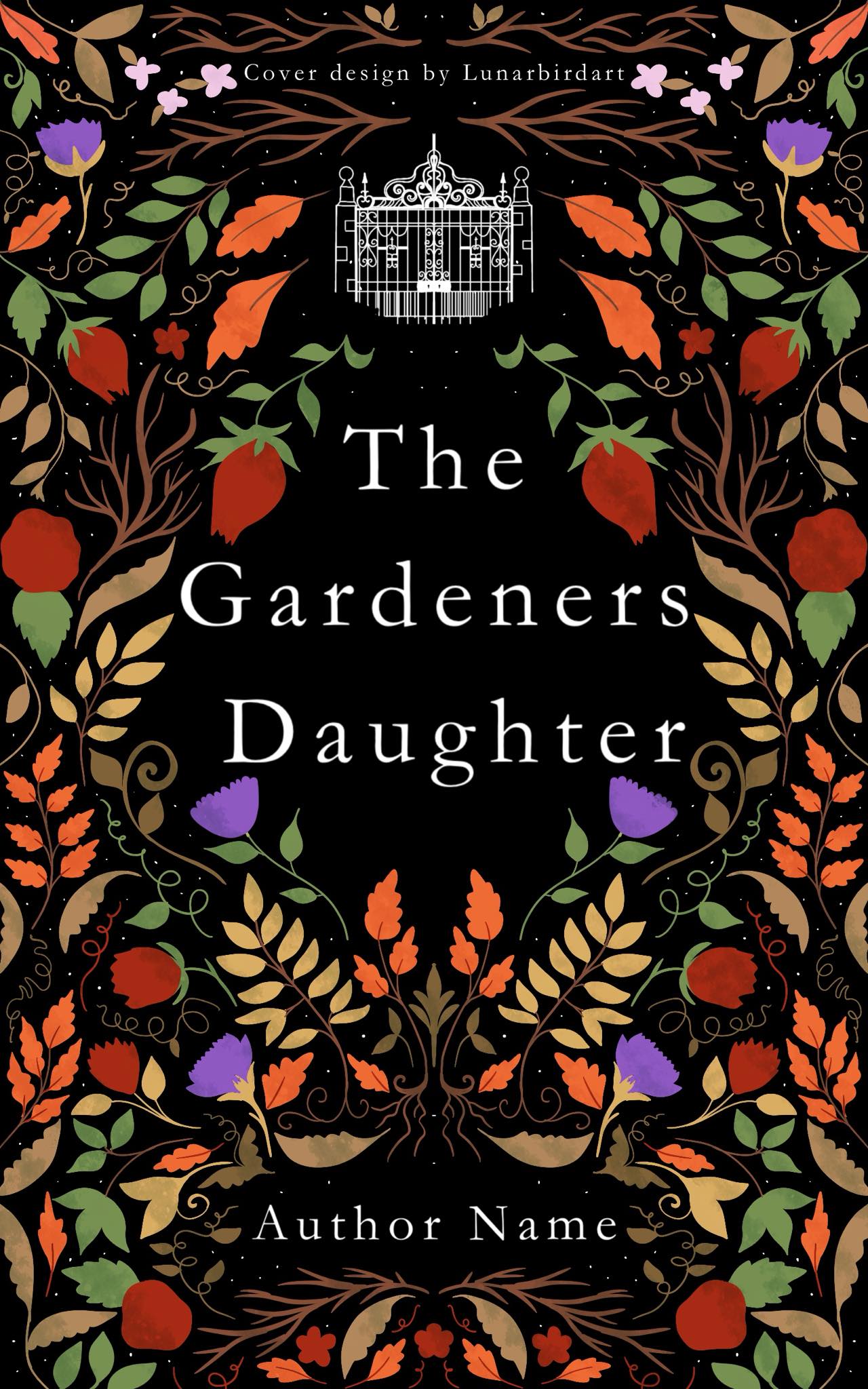 "The Gardener's Daughter" Premade Historical Ebook Cover 