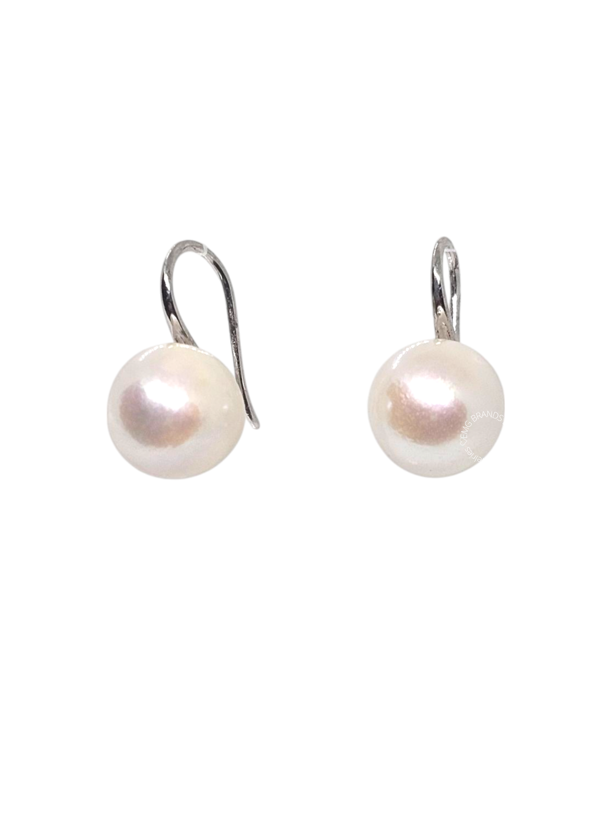 Classic Spoon Edison Pearl Earrings
